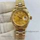Perfect Replica Rolex Datejust All Gold Case Fluted Bezel President Band 28mm Women's Watch (2)_th.jpg